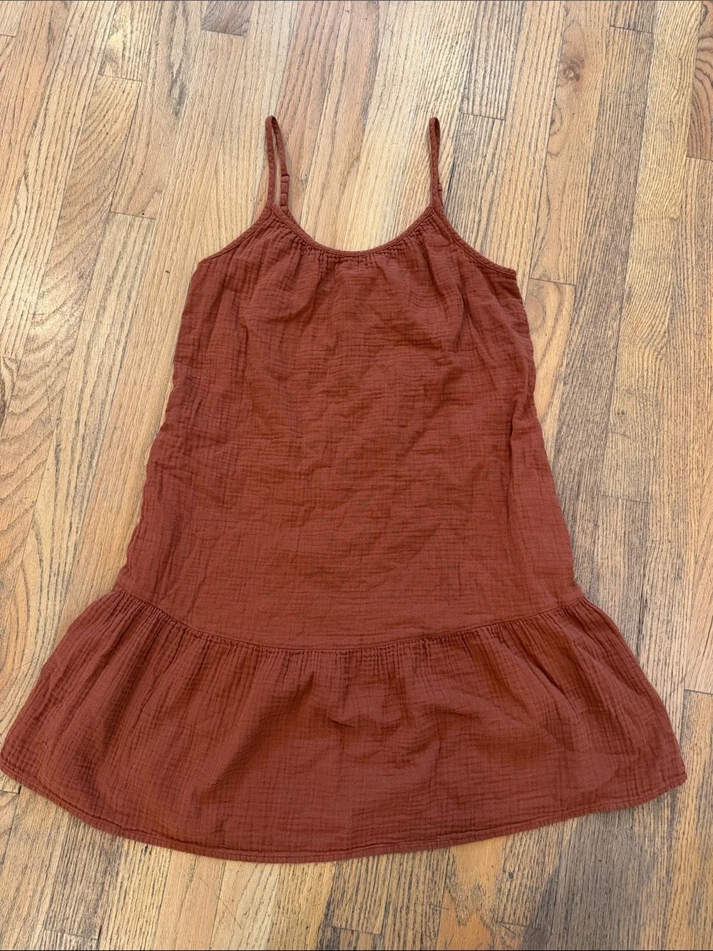 Universal Thread Rust-Brown Textured Tank Dress - Picture 1 of 9